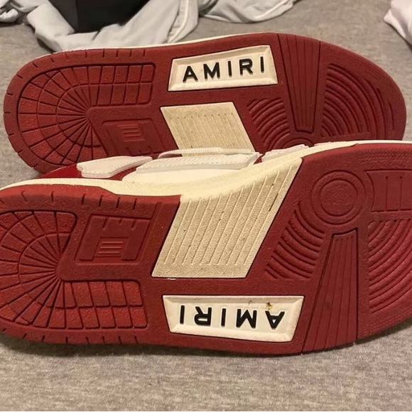 COPY - Men’s Amiri Skeltop Size 11 White Red